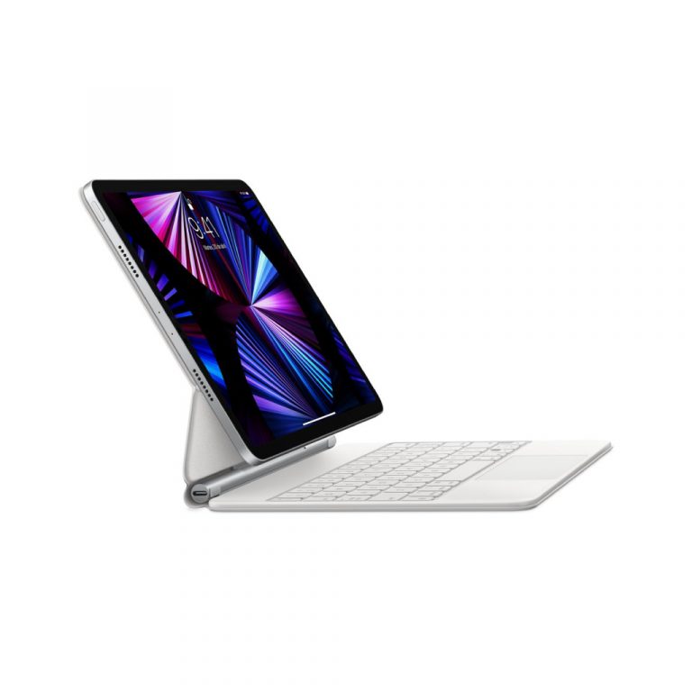 __Magic keyboard blanco para iPad Pro 12